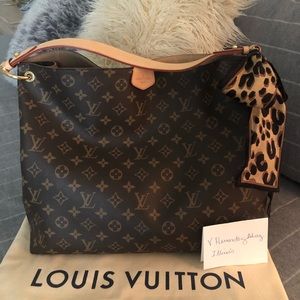 AUTH LV GRACEFUL MM MONO/BEIGE INTERIOR